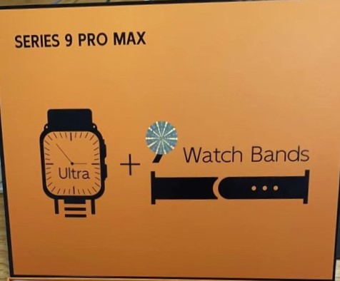 Ultra Series 9 Pro Max (Ultra 2) 8 in 1 Smart Watch